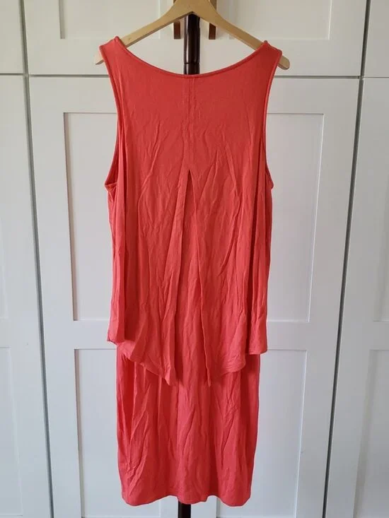 Juicy Couture Dress Sleeveless Coral Mini - Picture 2 of 4